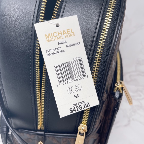 Michael Kors Adina Medium Backpack - Picture 8 of 10